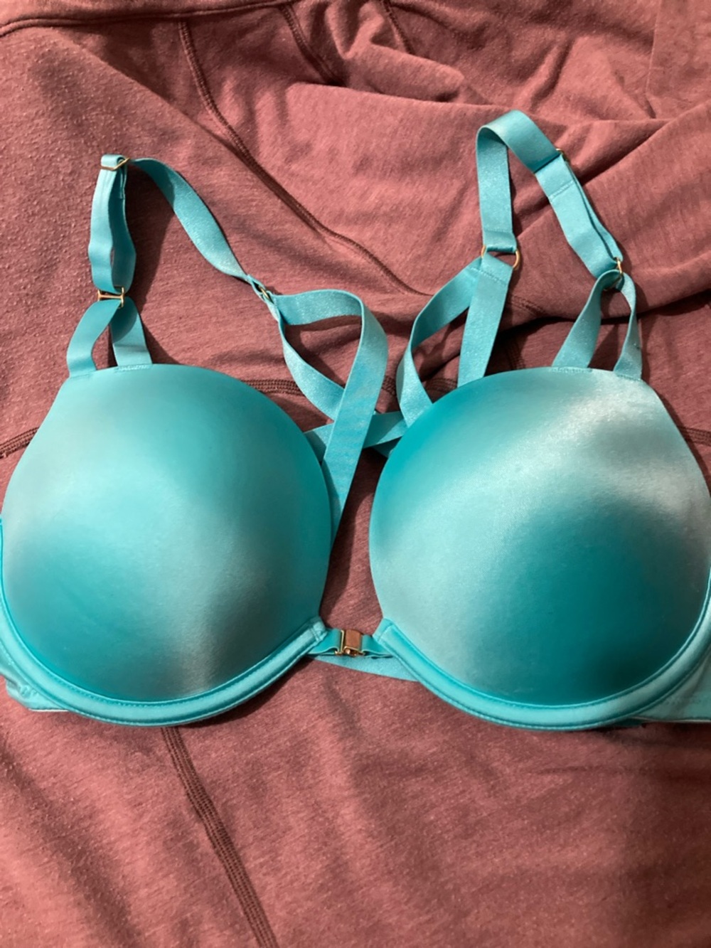 Festival rave La SENZA push up cage back front close Bralette 32d beyond sexy